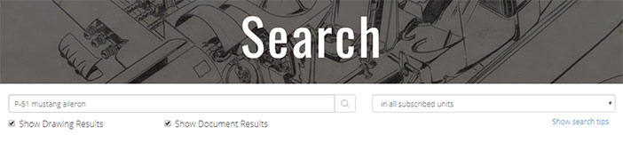 Example of an ineffective search query.