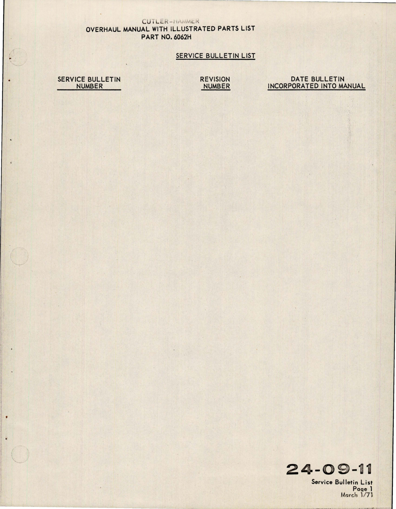 Sample page 5 from AirCorps Library document: Overhaul Instructions with Parts List for Three Pole Single Throw 50 Ampere Relay - Parts 6062H145 and 6062H501 