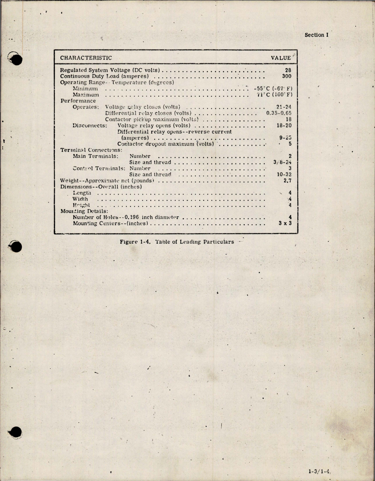 Sample page 5 from AirCorps Library document: Overhaul Manual for Reverse Current Cutout Relay - Types AN 3025-300 and AN 3025-100 