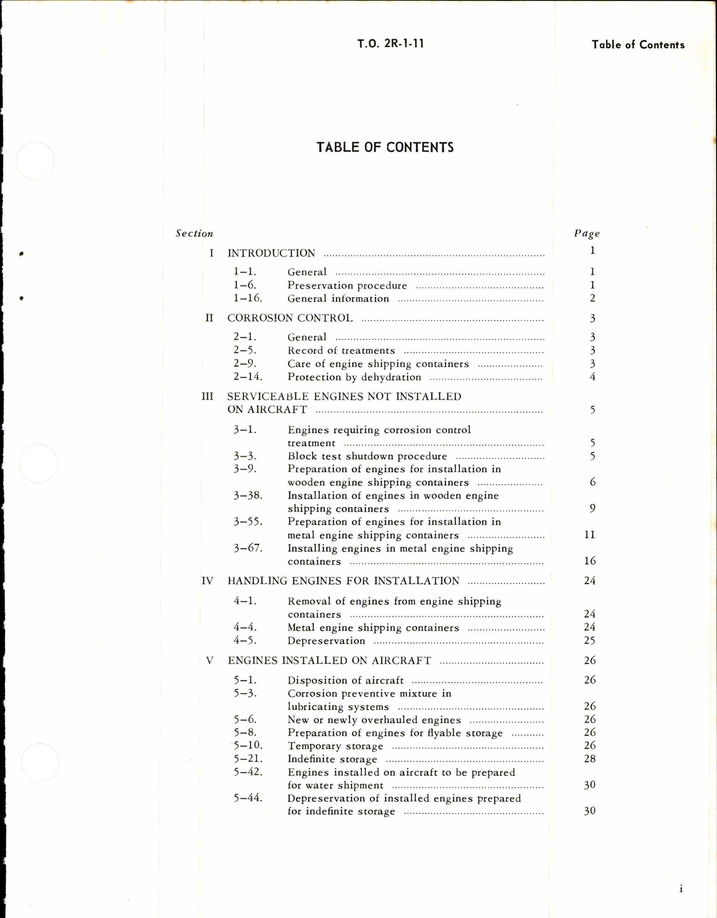 Sample page 3 from AirCorps Library document: Corrosion Control of Reciprocating Aircraft Engines