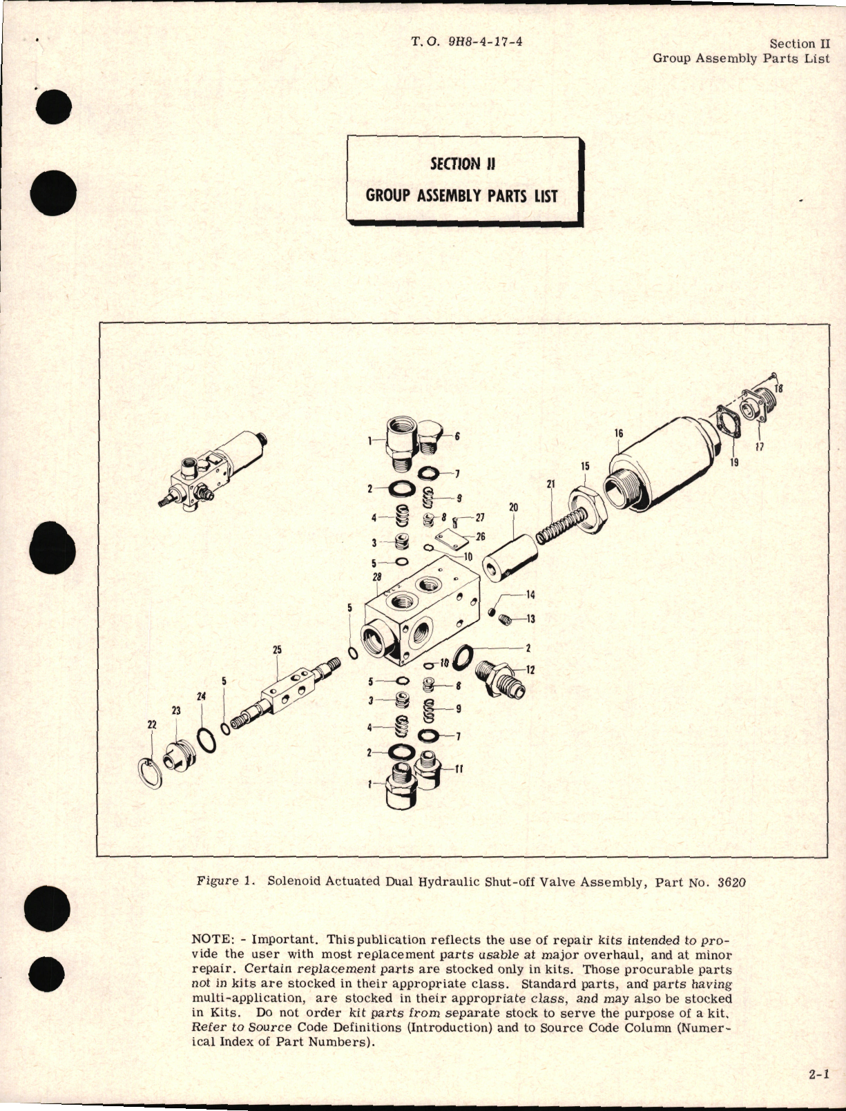 Sample page 7 from AirCorps Library document: Illustrated Parts Breakdown for Solenoid Actuated Slide Shut-Off Valves