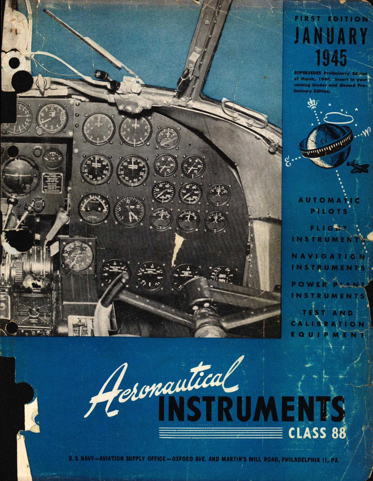 Sample page 1 from AirCorps Library document: Aeronautical Instruments