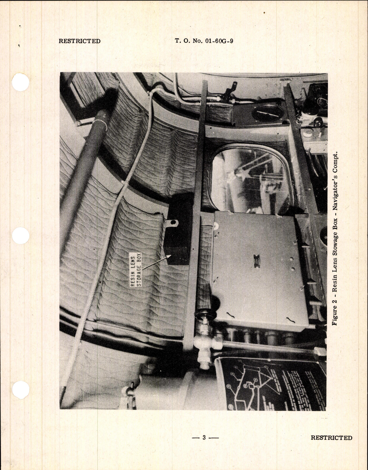 Sample page 3 from AirCorps Library document: Installation of Narrow Beam Resin Lens for B-25 Series