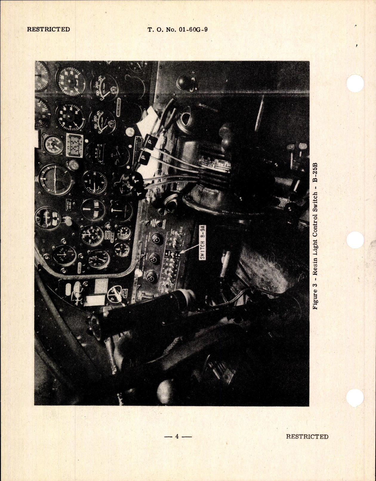 Sample page 4 from AirCorps Library document: Installation of Narrow Beam Resin Lens for B-25 Series