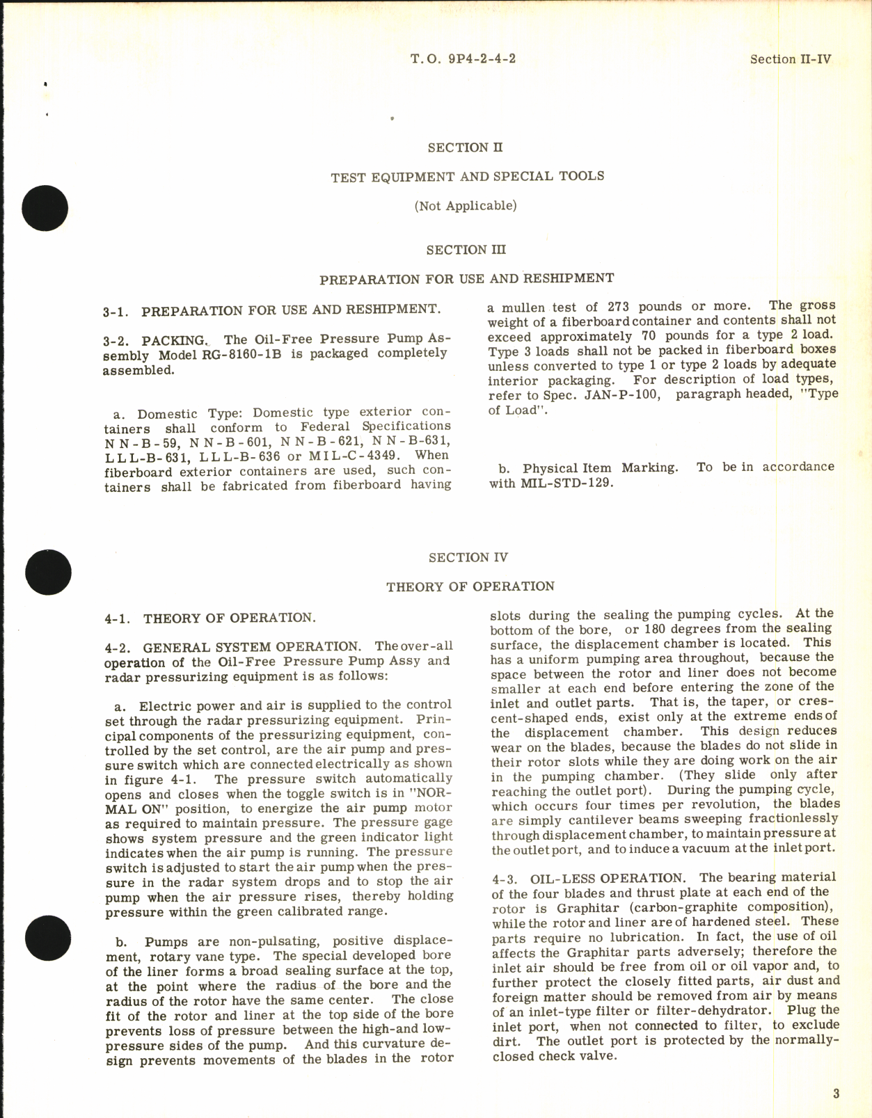 Sample page 7 from AirCorps Library document: Handbook of Service Instructions for Oil-Free Air Pressure Pump Model RG-8160-1B