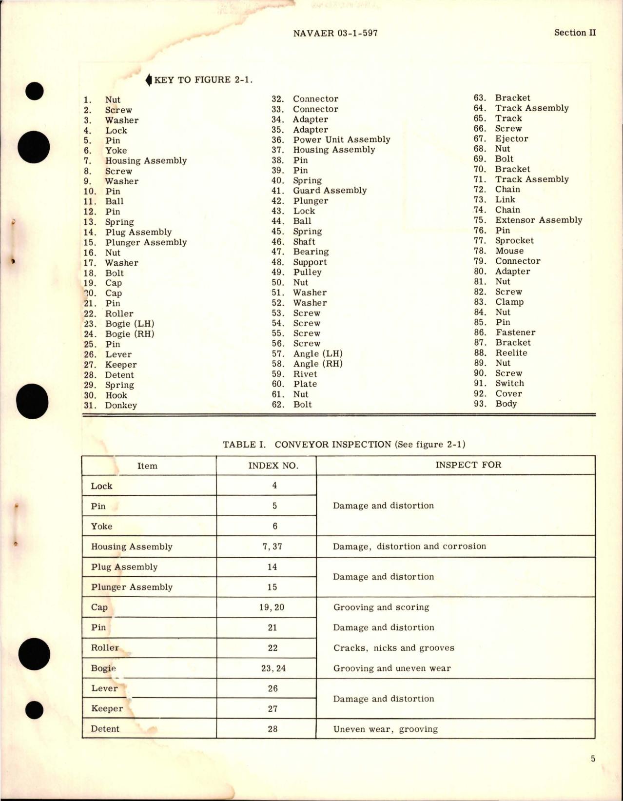 Sample page 7 from AirCorps Library document: Overhaul Instructions for Air Cargo Conveyor - Part 74500
