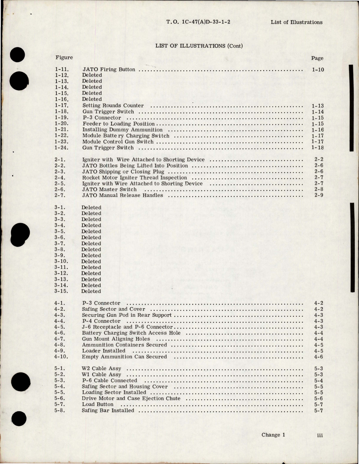 Sample page 5 from AirCorps Library document: Conventional Munitions Loading Procedures for AC-47D and HC-47