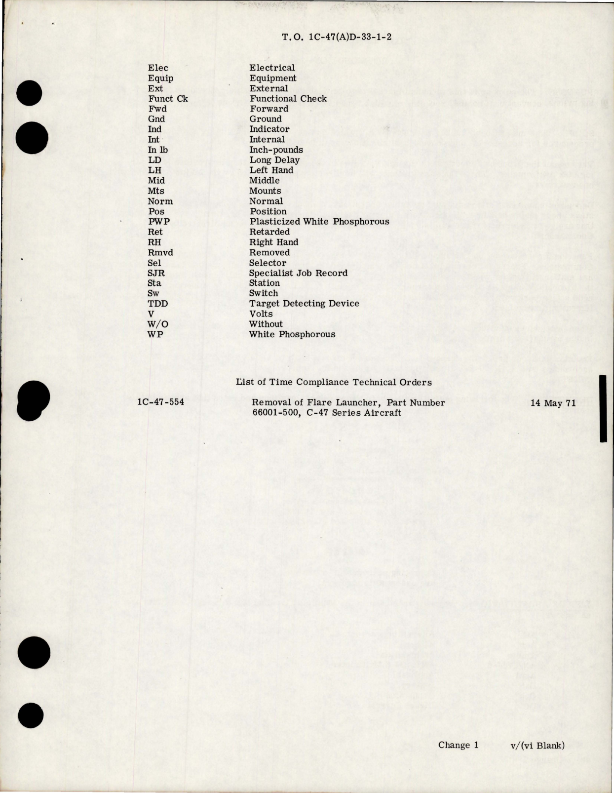 Sample page 7 from AirCorps Library document: Conventional Munitions Loading Procedures for AC-47D and HC-47
