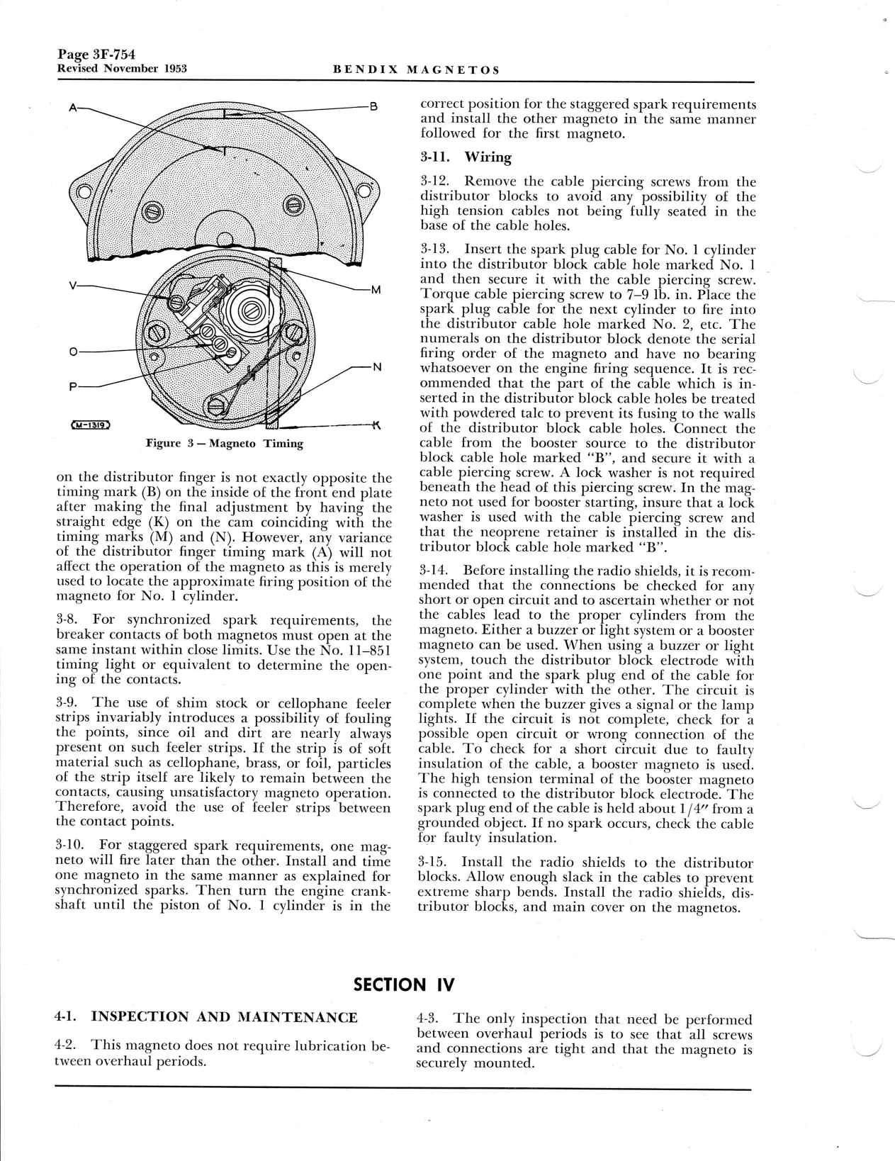 Sample page 6 from AirCorps Library document: Service Instructions for Bendix - Scintilla Magnetos - Type SF14LN-3 