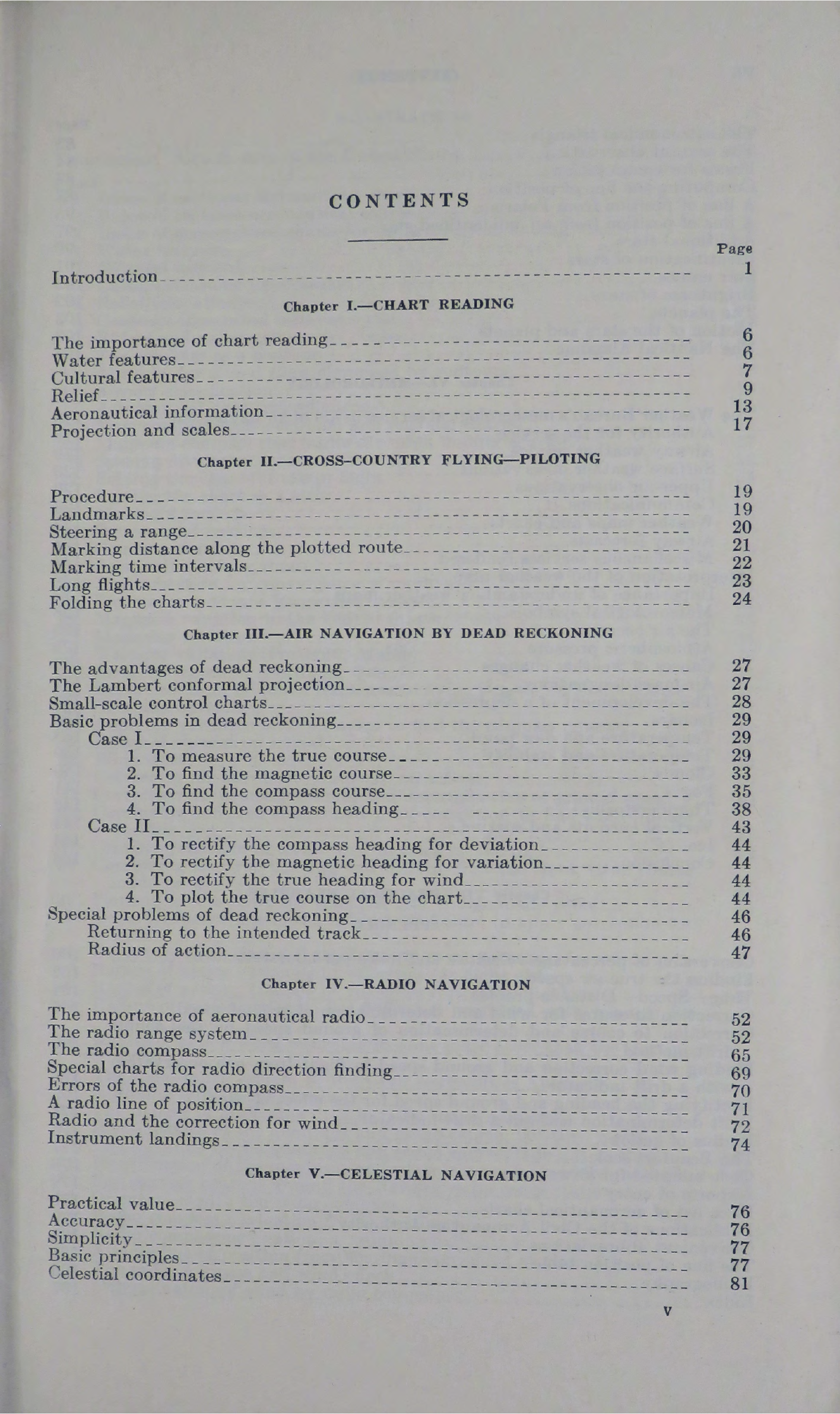Sample page 7 from AirCorps Library document: Practical Air Navigation and the use of the Aeronautical charts of the U.S. Coast and Geodetic Survey