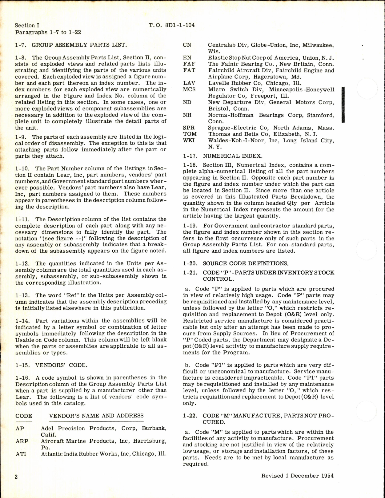 Sample page 4 from AirCorps Library document: Illustrated Parts Breakdown Rotary Actuator Assembly 164 Series