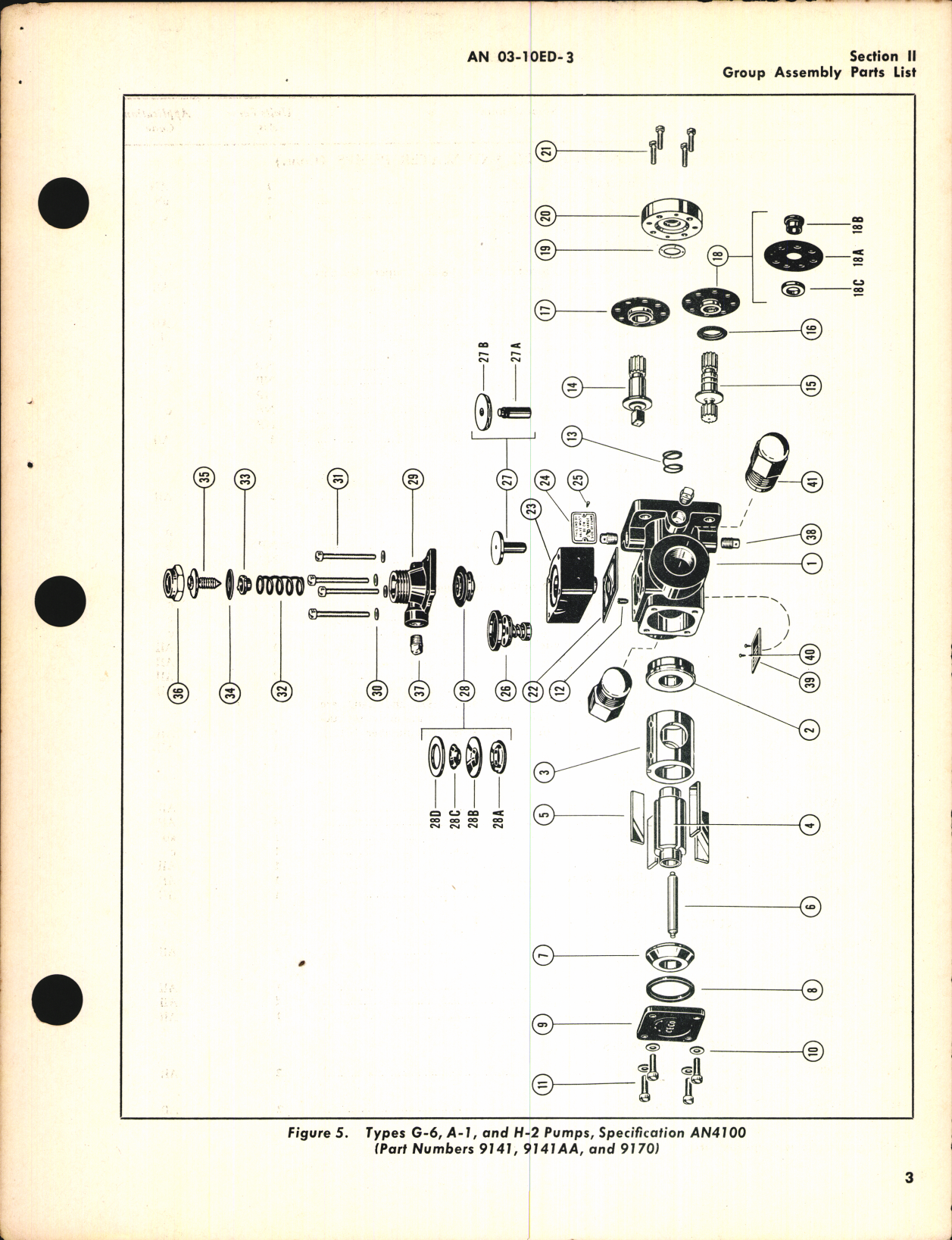 Sample page 7 from AirCorps Library document: Parts Catalog for Fuel and Water Pumps