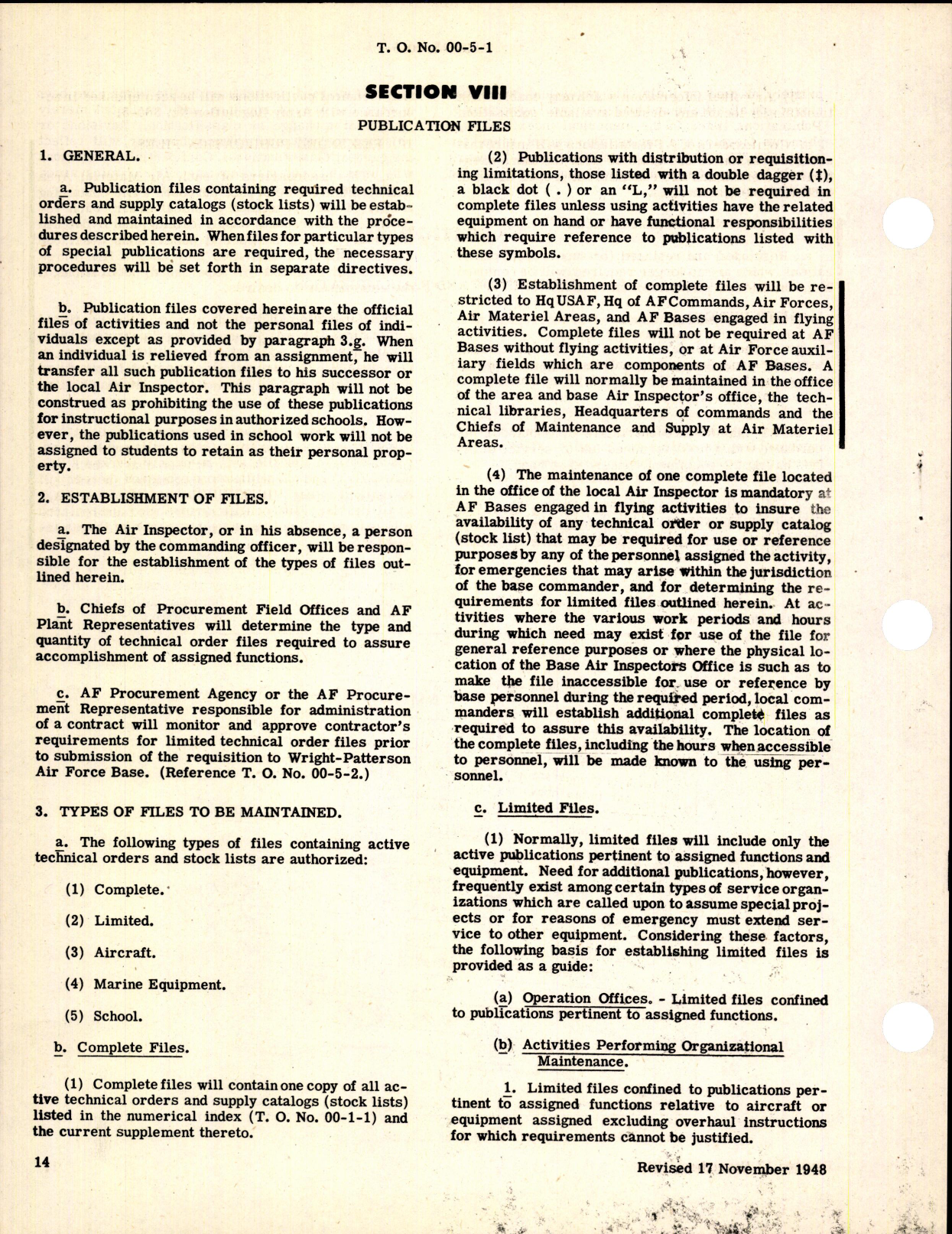 Sample page 4 from AirCorps Library document: Supply Catalog (Stock List) and Special Publications System