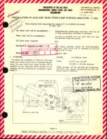 Installation of Auxiliary Gear For Steer Damp Position Indicator For T-28A