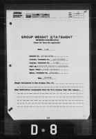Group Weight Statement for Model L-2M