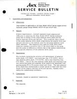 Replace External Drive Shaft for Hydraulic Pump