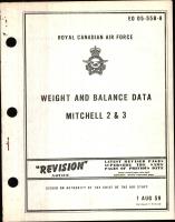 Weight and Balance Data for Mitchell 2 and 3