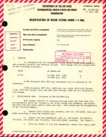 Modification of Blind Flying Hood For T-28A