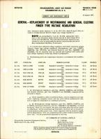 Replacement of Westinghouse and General Electric Finger Tyre Voltage Regulators