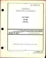  Handbook of Inspection Requirements for USAF Model B-25 Aircraft